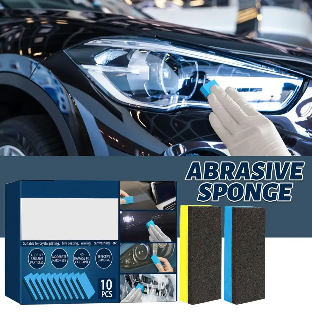 

Useful Car Wash Sponges Rich Foam Non-scratching Auto Car Cleaning Sponges Scrubber Long-Lasting Car Care Sponges Car Supplies