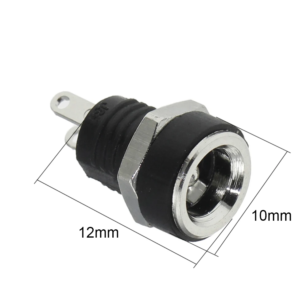 DC-022B 3A 12v для разъема источника питания постоянного тока гнездовой панельный
