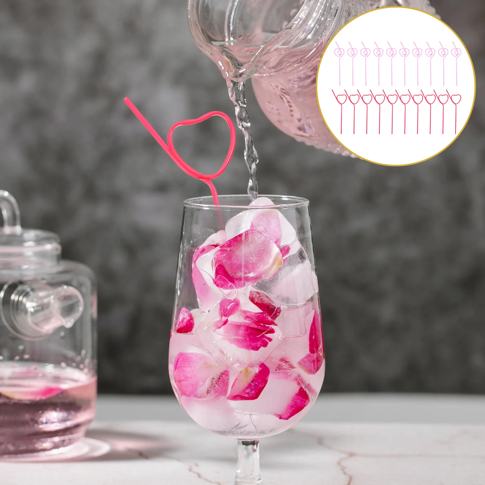 

Straws Curly Cartoon Novelty Funky Loopy Drinking Shaped Heart Fun Shape Krazy Swirly Silly Supply Home Straw Wacky