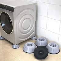 washing machine anti vibration feet pads slipstop silent universal refrigerator furniture fixed raiser dampers stand 4pcs
