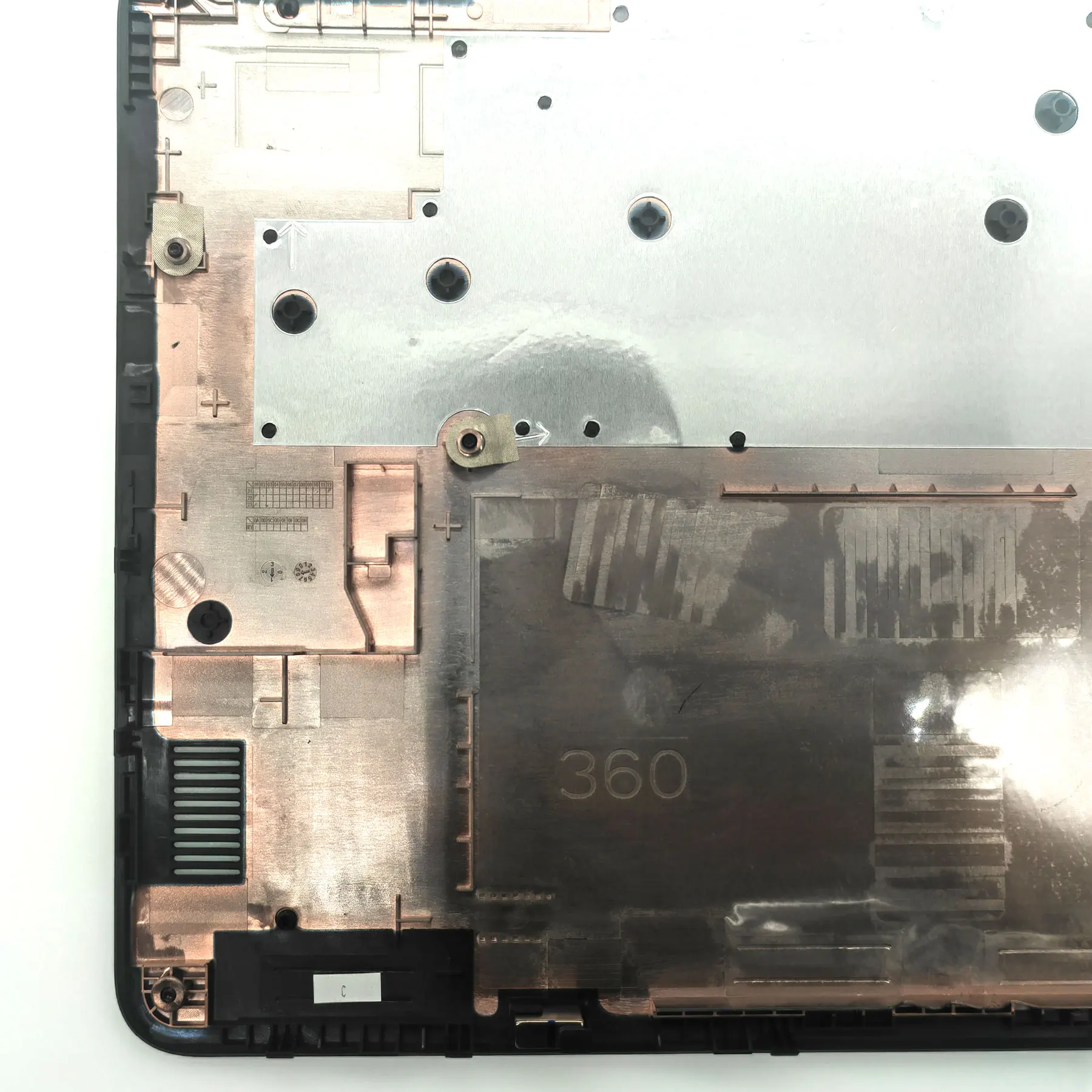 Запасная Нижняя основа для Dell Chromebook 11 3110 дюйма 2 в 1 задняя крышка 0GW93P Черная