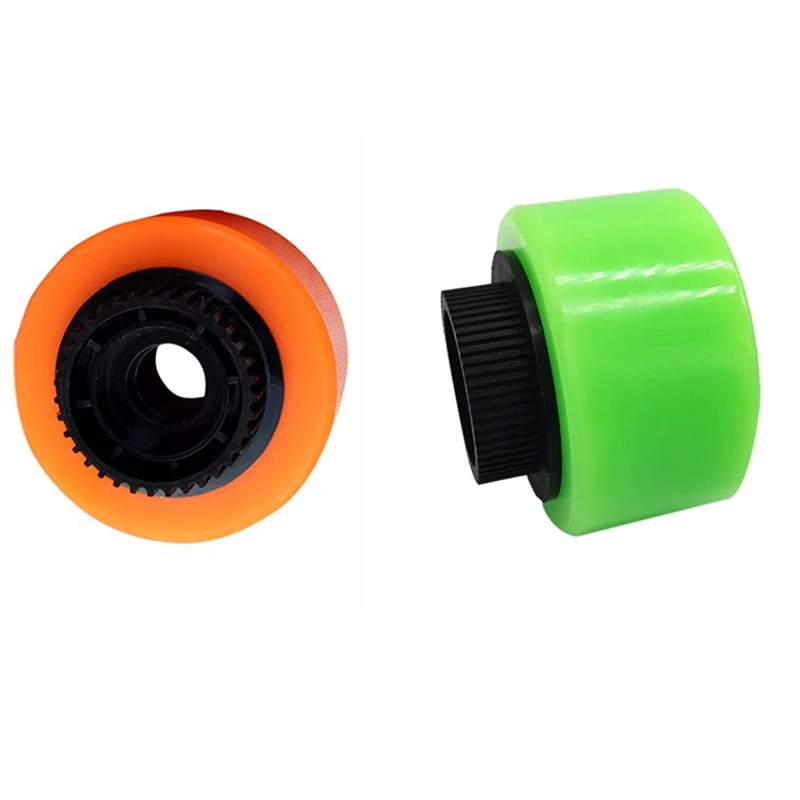 1 шт. 90 мм полиуретановые колеса для электрического скейтборда с шестерней