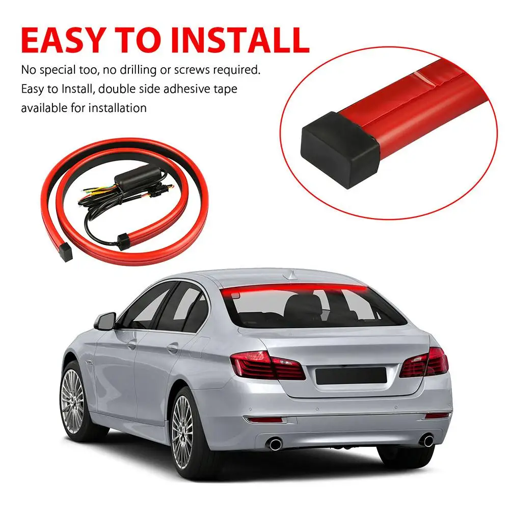 Автомобильный стоп-сигнал светодиодный сигнал поворота задний фонарь с высоким