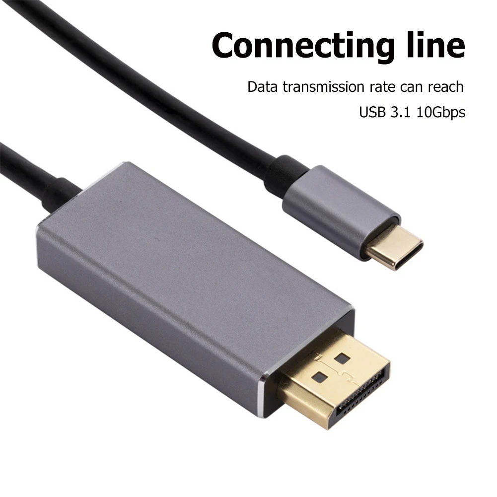 

Кабель-переходник с USB 1,8 на DP, 3,1 м, 8 к, 60 Гц