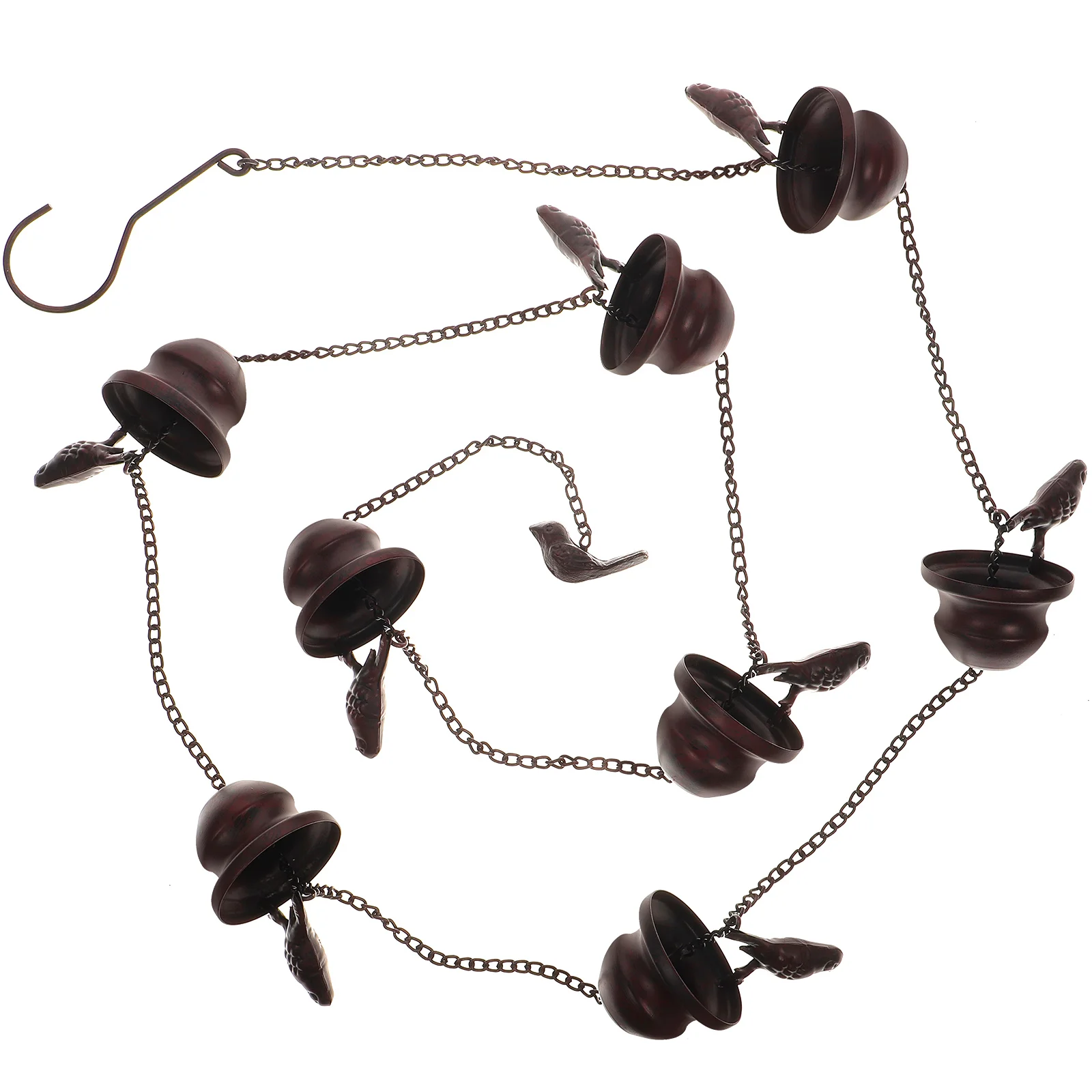 

Durable Rain Chain Replacement Chains Decorative Chimes Cups Home Garden Catchers