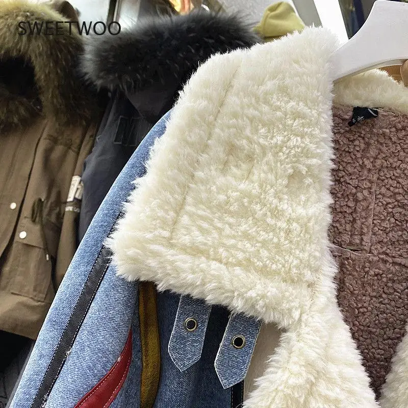 Coats Jackets Women Faux Fur Teddy Outerwear Female Overcoat Bomber Jacket Winter Coat Fashion Vintage Suit Harajuku Gothic 2022