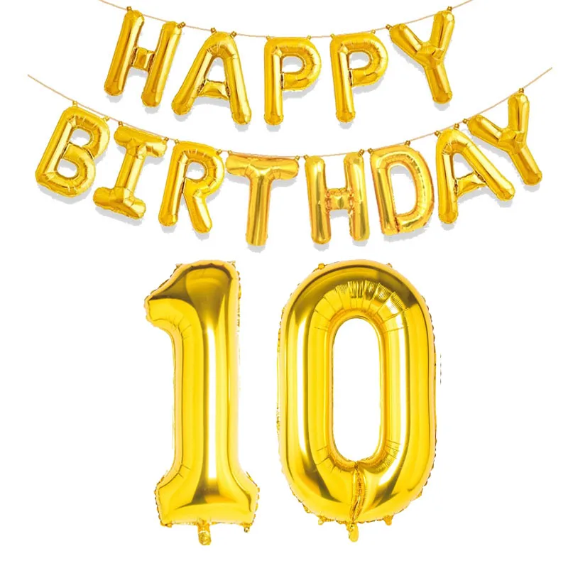 

Фольгированные шары "С Днем Рождения" TingBabyer