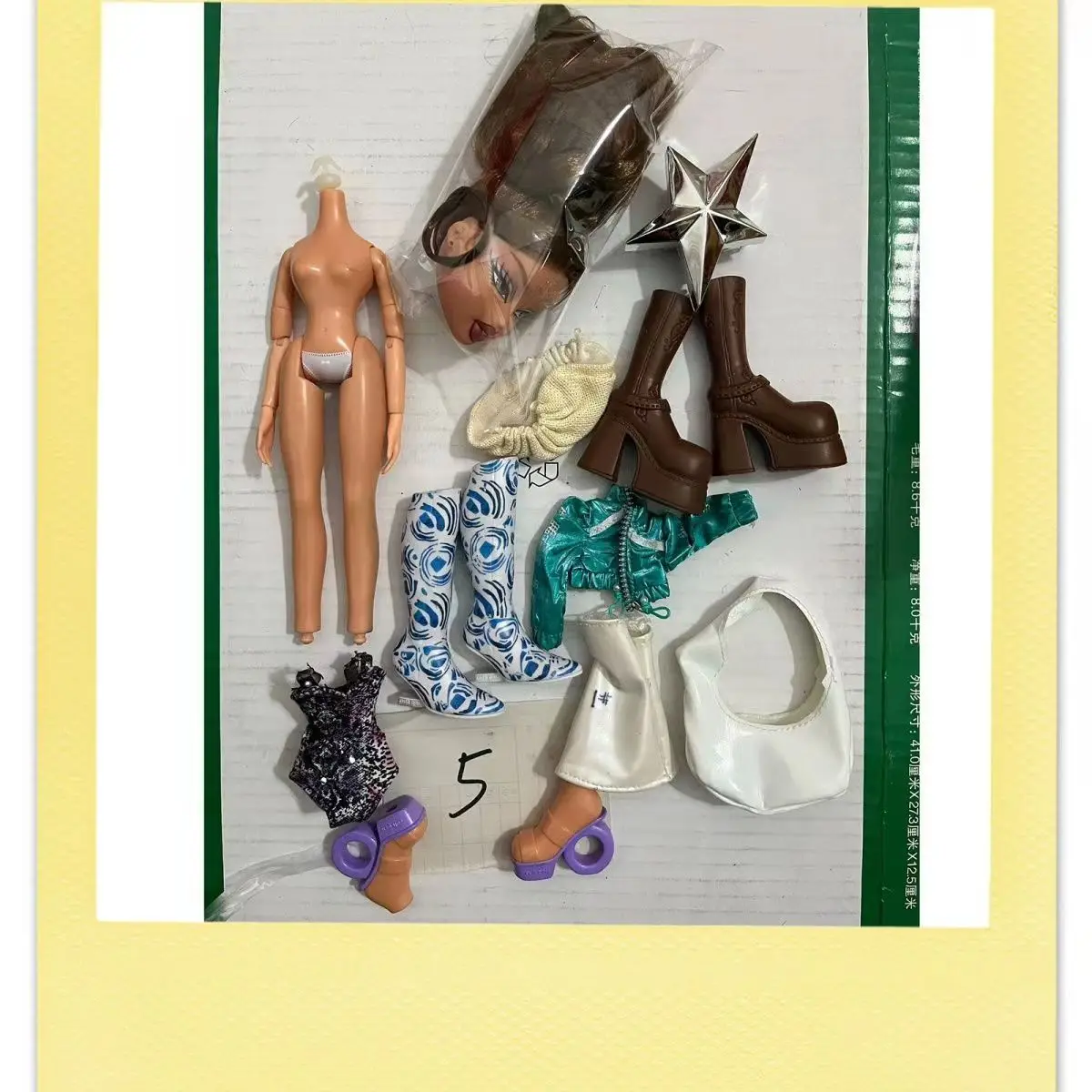 

limited new brand doll head Accessorries Original collection speical Brazt high quality mannini yuanwei