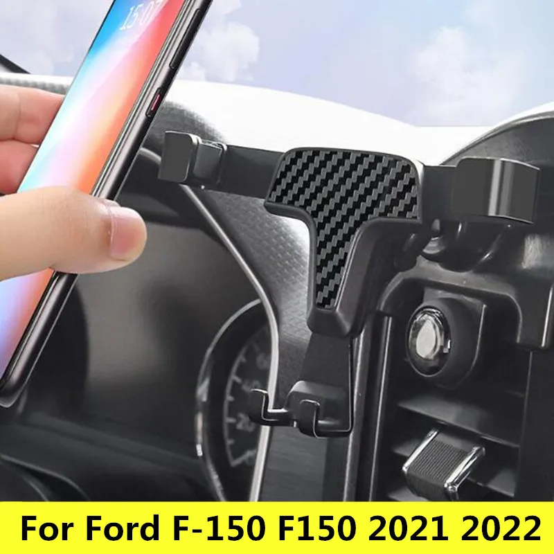 

Автомобильные товары, подходят для Ford F-150 F150 2021 2022, Гравитационный держатель для телефона, крепление на вентиляционное отверстие, подставка для мобильного телефона с поддержкой GPS