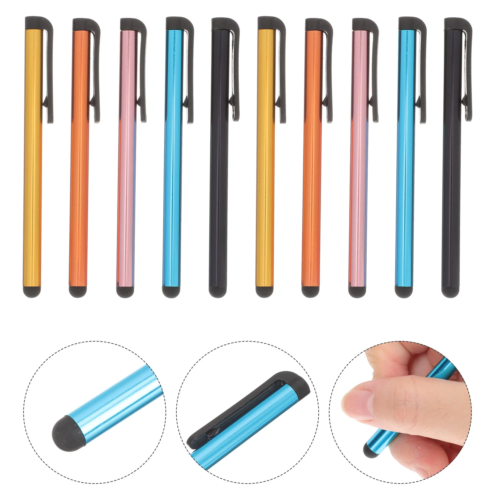 

Pen Stylus Pens Screen Capacitive Touch Tablet Writing Universal High Portable Ballpoint Practical Sensitive Disc Laptop Point