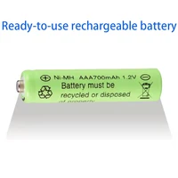 new 1 2v aaa 700mah rechargeable battery used in digital cameras wireless mice remote controls toys electronic scales etc