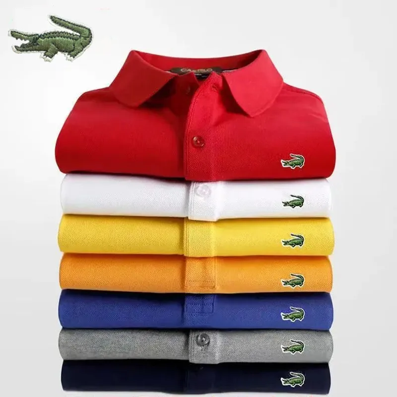 

CARTELO 40% Cotton Embroiderey Hot Selling Men's Polo Shirt Spring Summer New Smart Casual Breathable Lapel Polo Shirt for Man