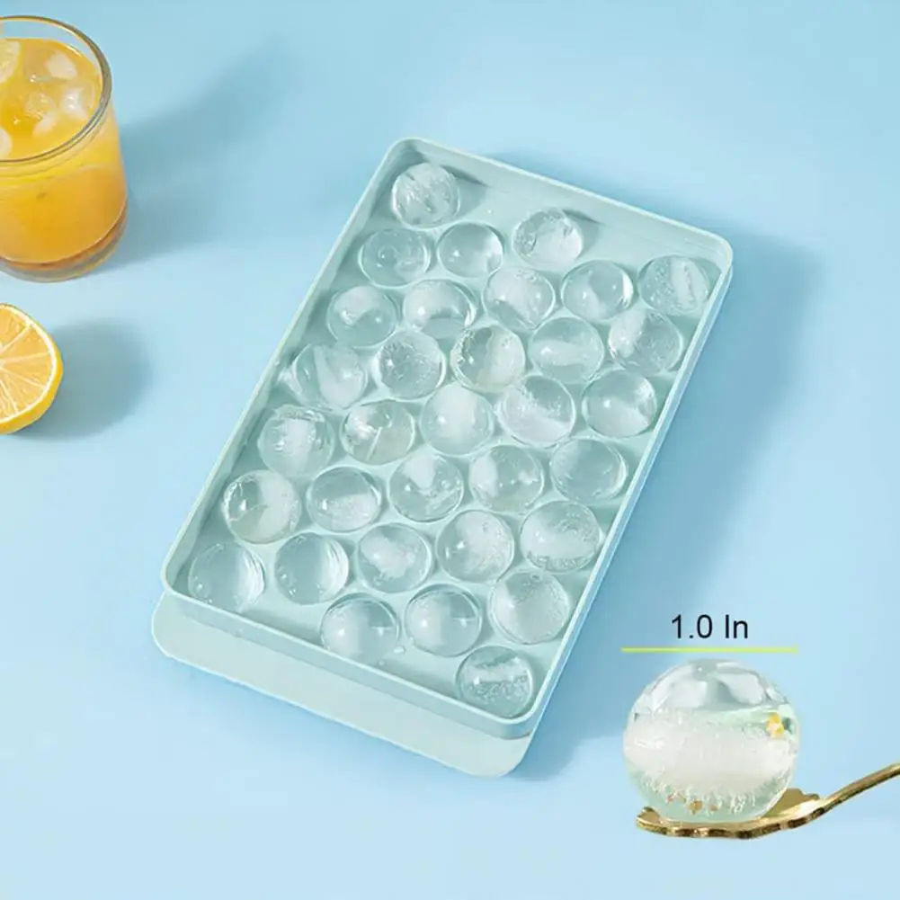 

Ice Sphere Mold 1 Set Reusable Prevent Odor Tainting Dust-proof Quick Cooling Ice Sphere Mold Kitchen Tool