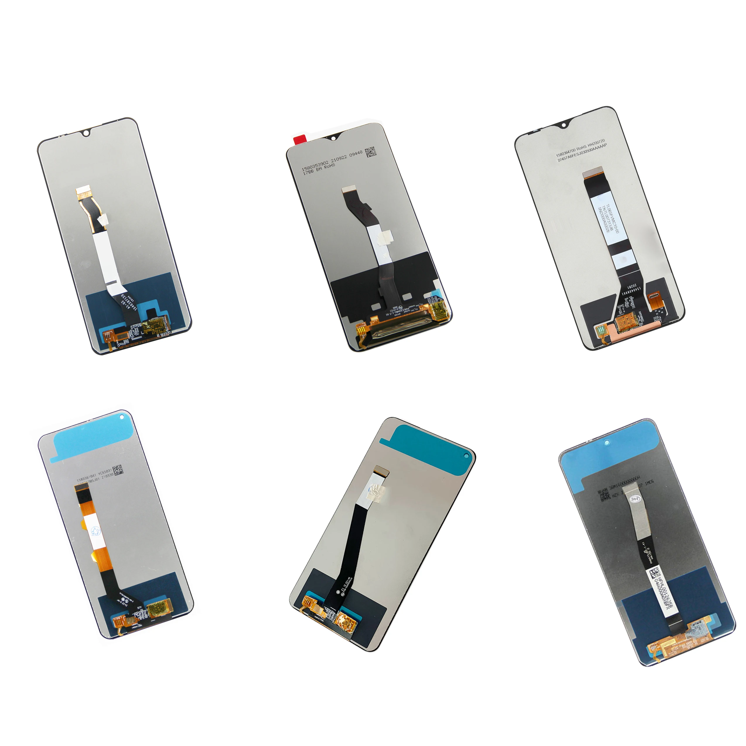 

For Xiaomi Redmi Note Note8 Note8Pro Note9 4G 5G Note9 Note9S LCD Display Touch Screen Digitizer Assembly Replacement Parts