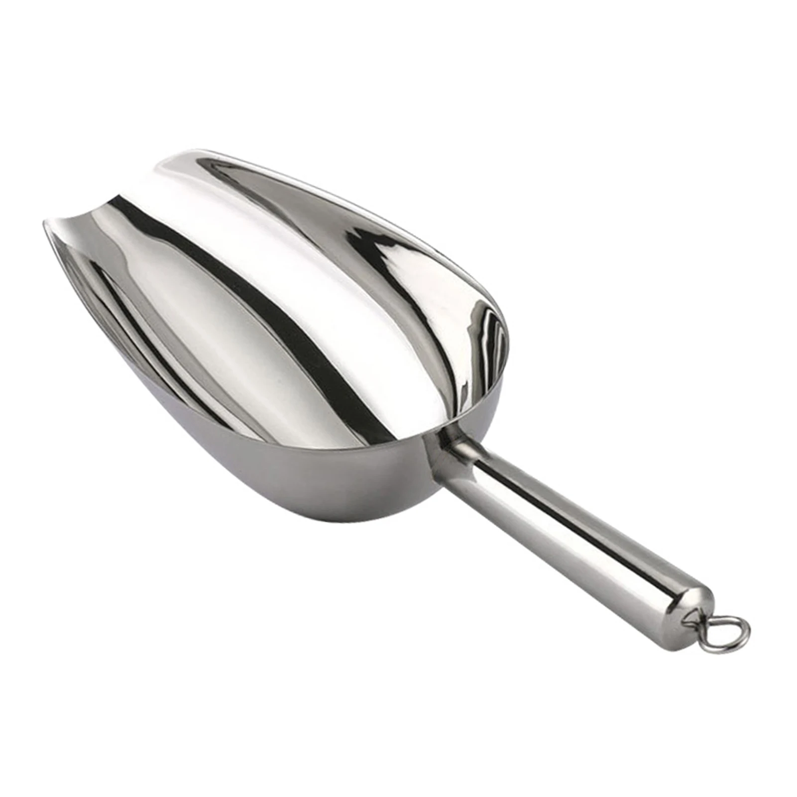 

Эргономичный домашний кухонный инструмент из нержавеющей стали, лопатка для льда, рисовой муки, Гладкий полированный стержень, прочный бол...