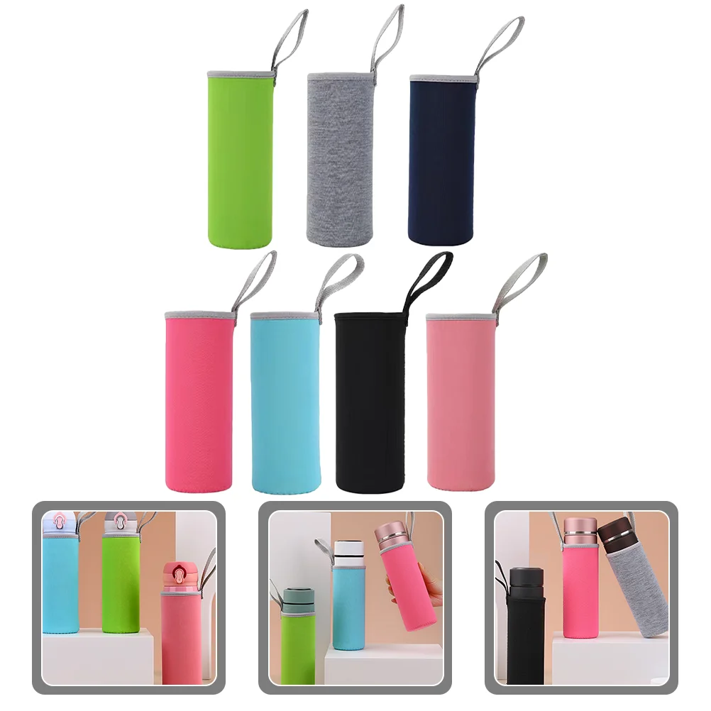 

7Pcs Multi-use Vacuum Cup Sleeves Mug Cover Protector Insulated Covers