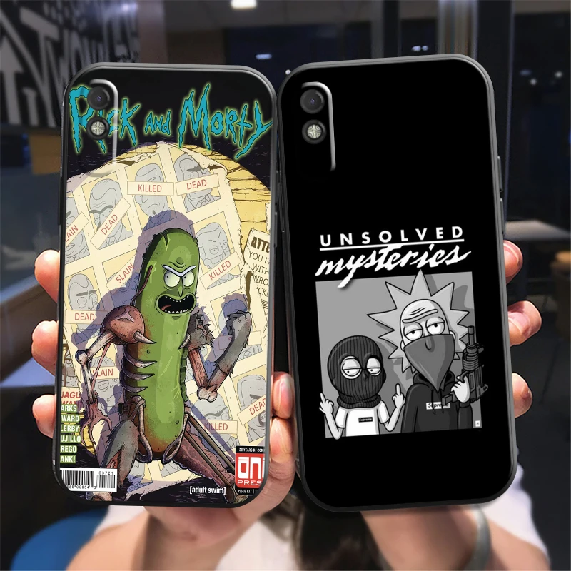 

Funny Carton Rick And Morty US Phone Case For Xiaomi POCO F3 GT X3 X3 Pro GT NFC For POCO M3 M3 Pro TPU Coque Carcasa Cover
