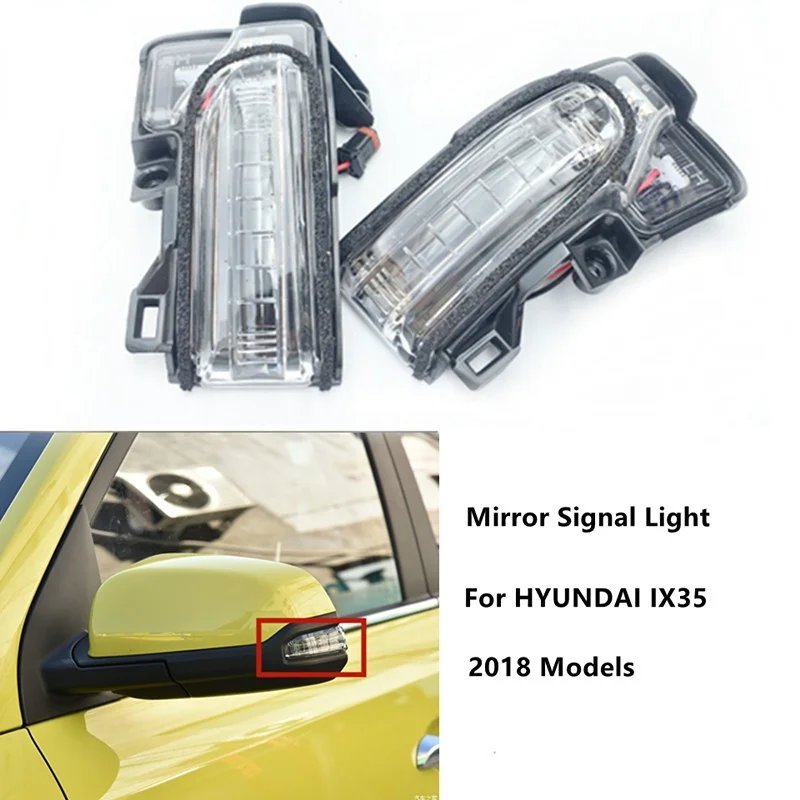 

Auto Side Rearview Mirror Signal Light Lamp for HYUNDAI IX35 2018 Turn