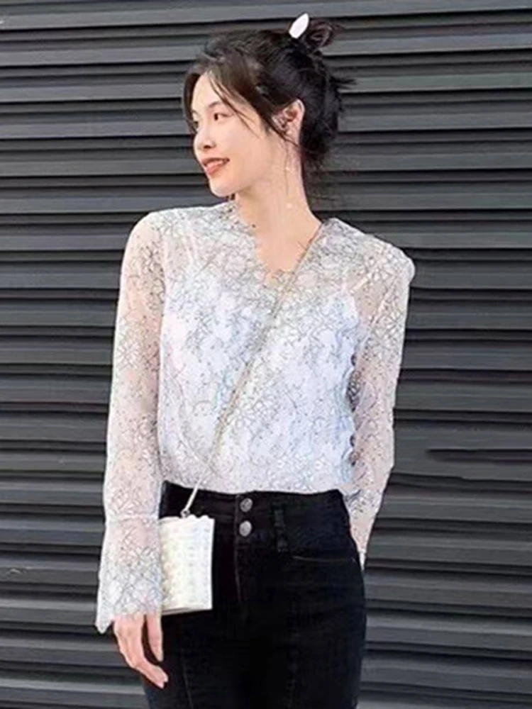 Counter Genuine Goods Amashi Same Sle with Mall новинка лета 2023 элегантный кружевной комплект из двух