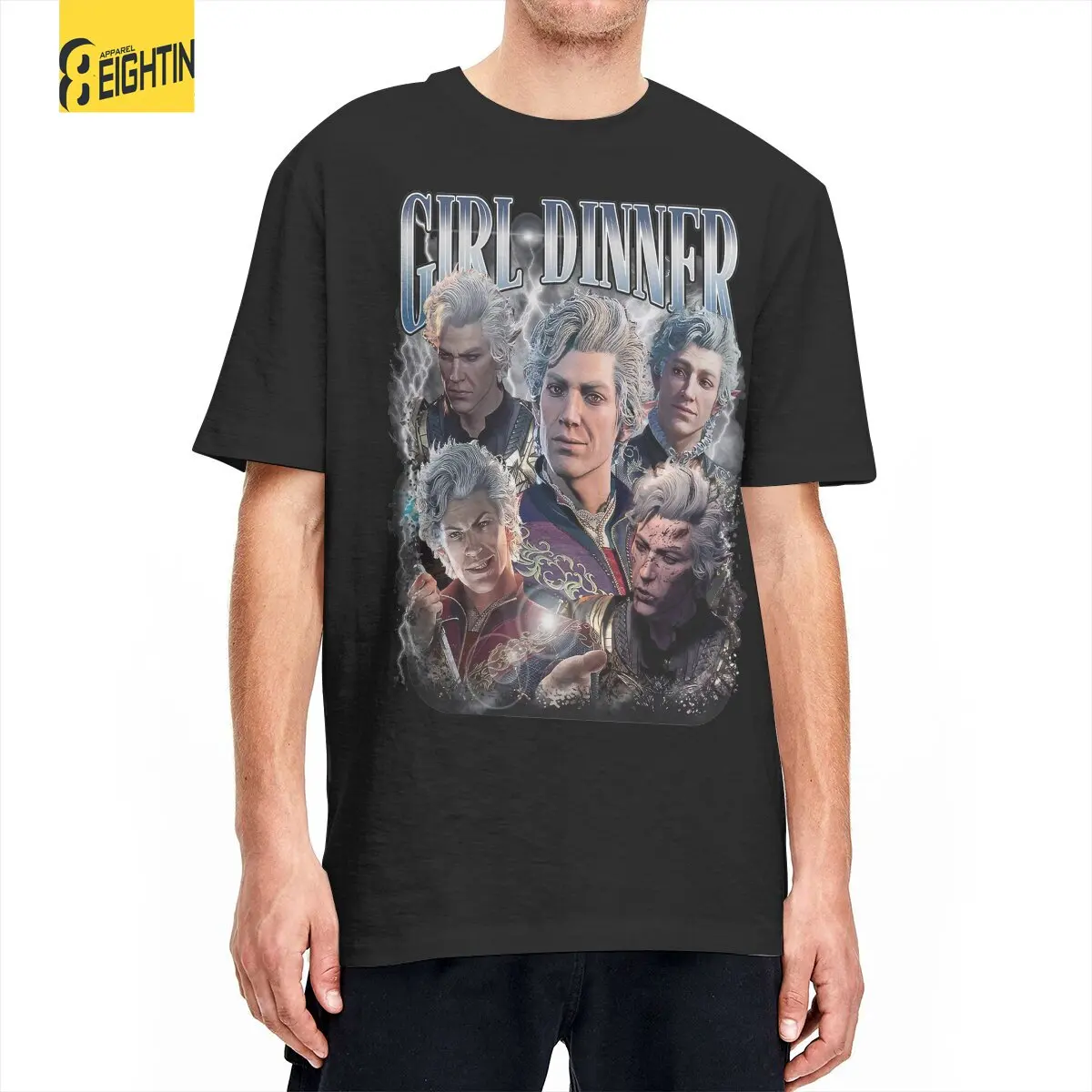 Футболка Мужская/Женская хлопковая с коротким рукавом и круглым вырезом