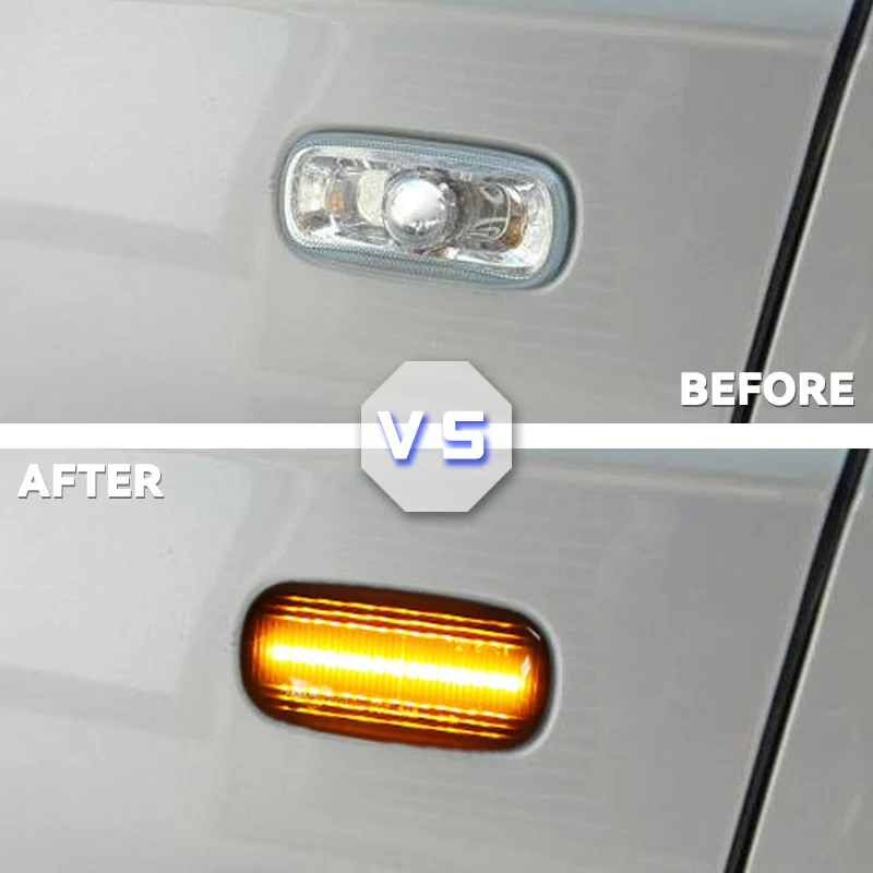 Боковой маркер светильник указатель поворота для Audi A3 S3 8P A4 S4 RS4 B6 B7 B8 A6 S6 RS6 C5 C7 C6 05-08