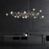 postmodern led chandelier dining room living room crystal chandelier nordic light luxury g4 lamp holder indoor luxury chandelier