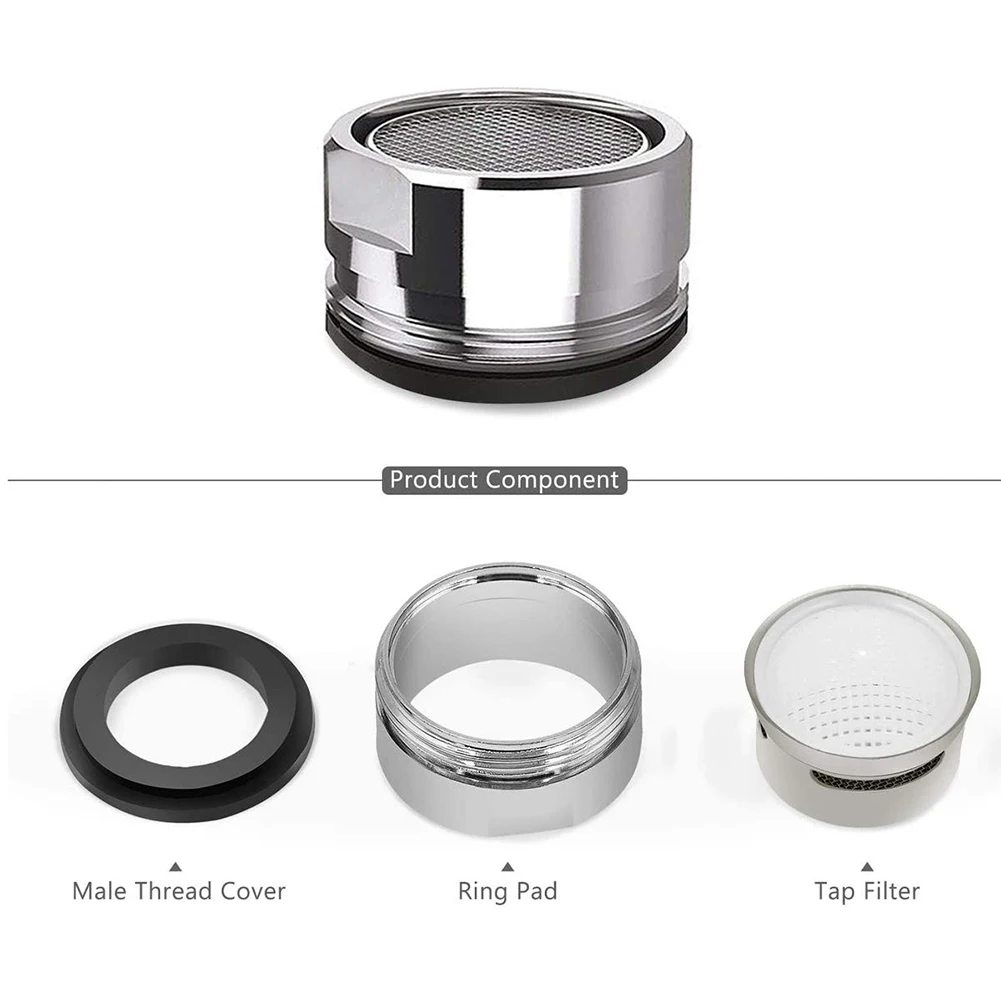 

2pcs Water Saving Tap Aerator Faucet Male Female Nozzle Spout End Diffuser Filter Bathroom Kitchen Filter Faucet Accessories