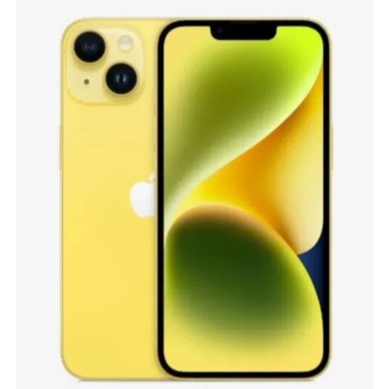 Фото Смартфон Apple iPhone 14 5G, разблокированный, с экраном Super Retina OLED 6.1 дюйма, 6 ГБ ОЗУ, 128/256 ГБ ПЗУ, Face ID+NFC, оригинальный экран №2