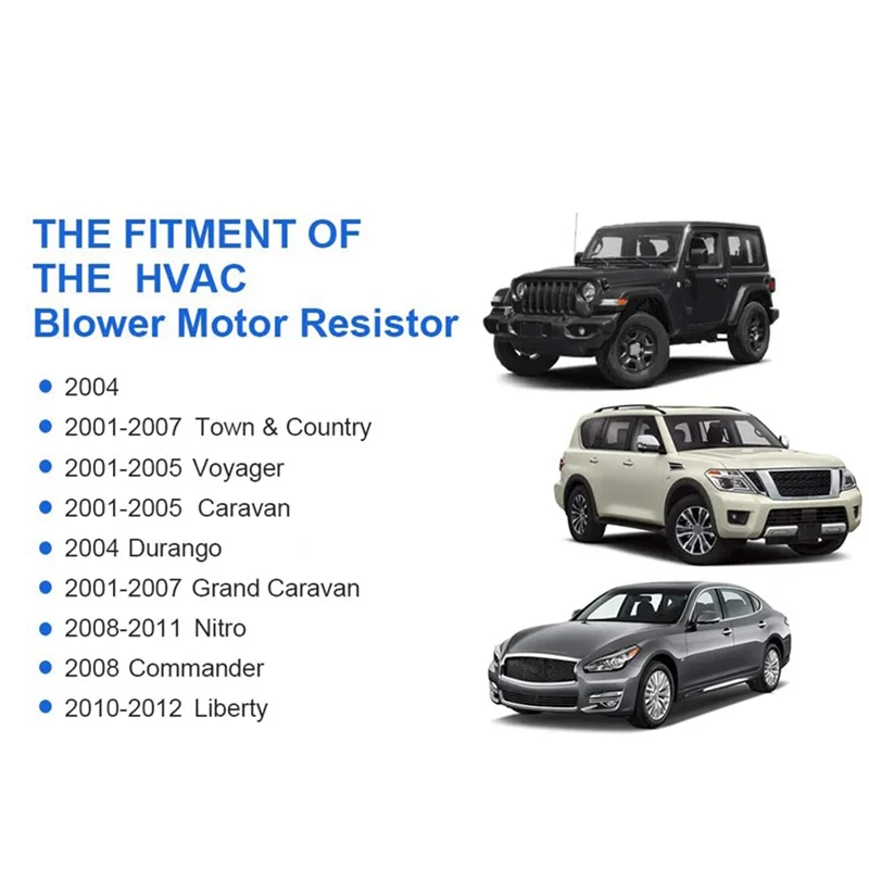 Модуль управления резистором нагревателя вентилятора для Chrysler Voyager Grand Cherokee Dodge