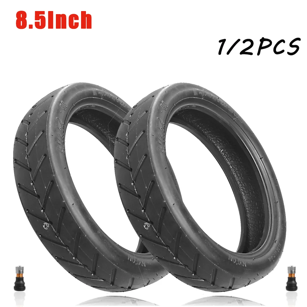 

8.5Inch 1/2PCS Kickscooter Tires Tubeless Vacuum Tyres For Xiaomi M365 1S Pro Electric Scooter 8 1/2X2 Wheel Repair Replacements