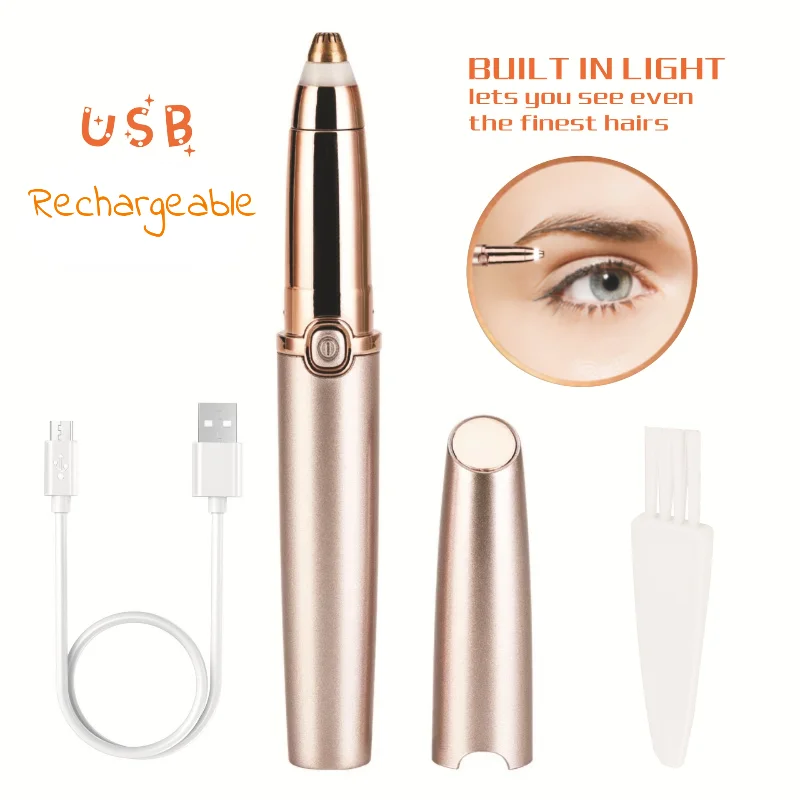 

Мини-триммер для бровей с USB-зарядкой