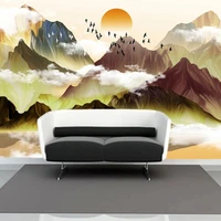custom mural wallpaper classic artistic conception landscape wall painting living room bedroom background wall home decor fresco