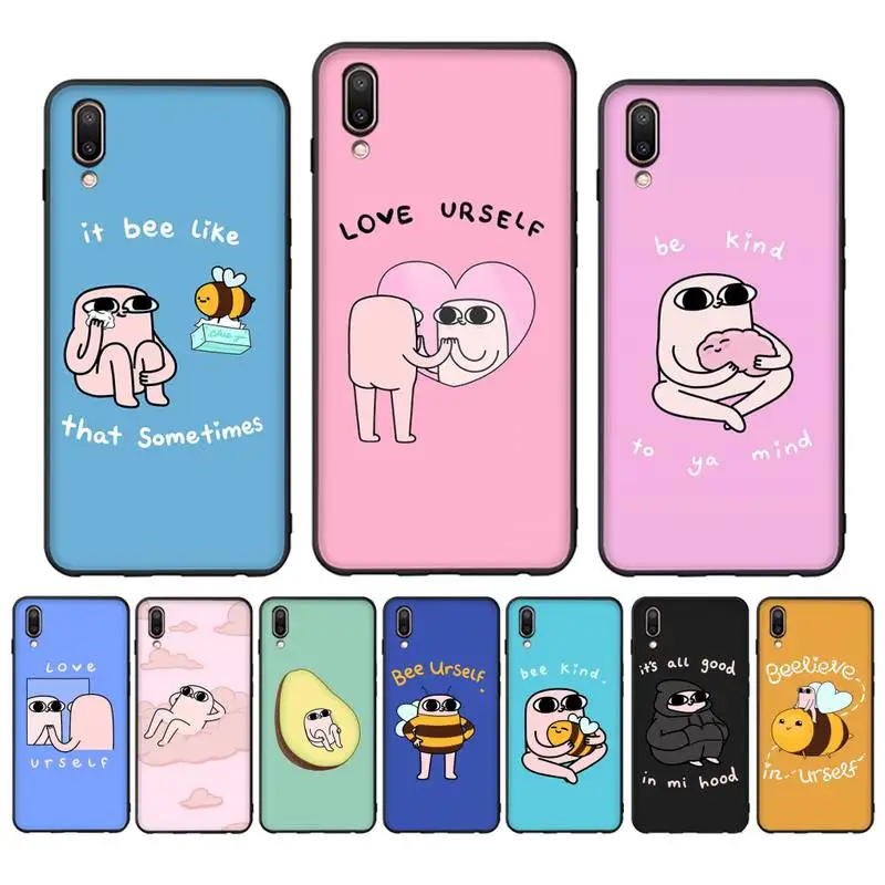 

Big Eyes Ketnipz Phone Case Case For Oppo Reno Realme C3 6Pro Cover For vivo Y91C Y17 Y19 Funda Capa