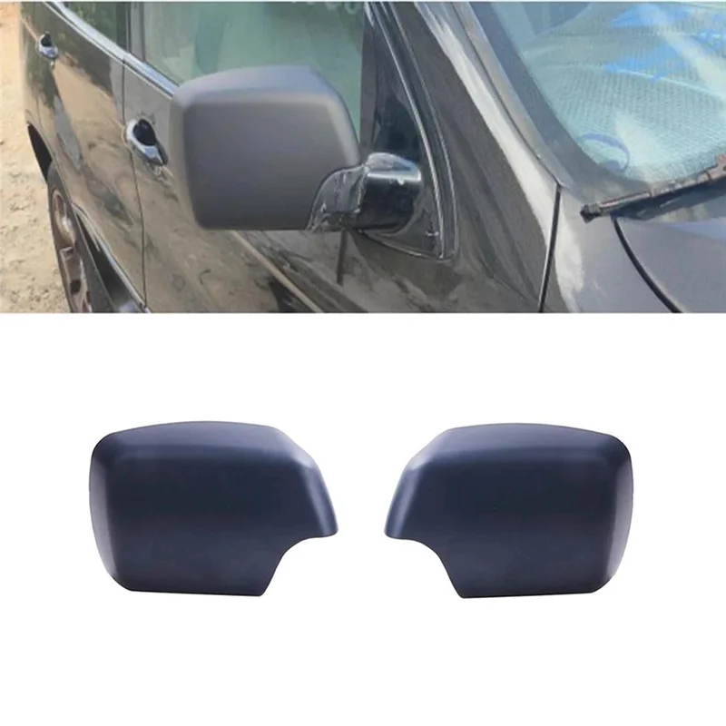 

Черная крышка для зеркала заднего вида автомобиля 51168256321, замена крышек боковых зеркал для BMW E53 X5 2000-2006, левая