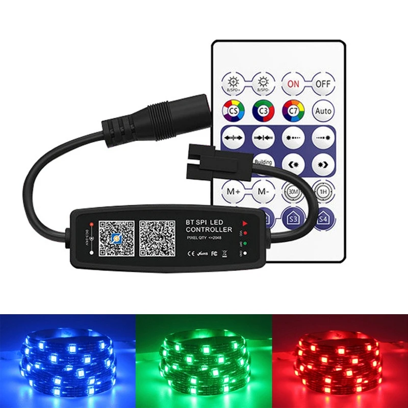WS2812B Ontroller USB Bluetooth compatible for LED Strip Light Set APP Control | Освещение