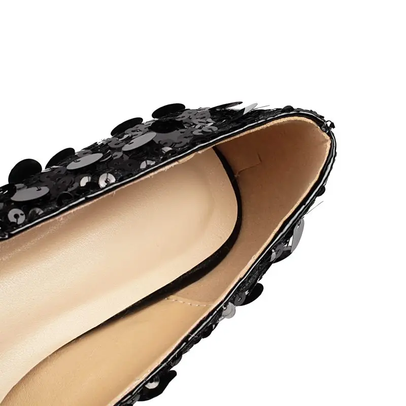 ASILETO Новый дизайн Женские туфли-лодочки из овчины с острым носком Маленький