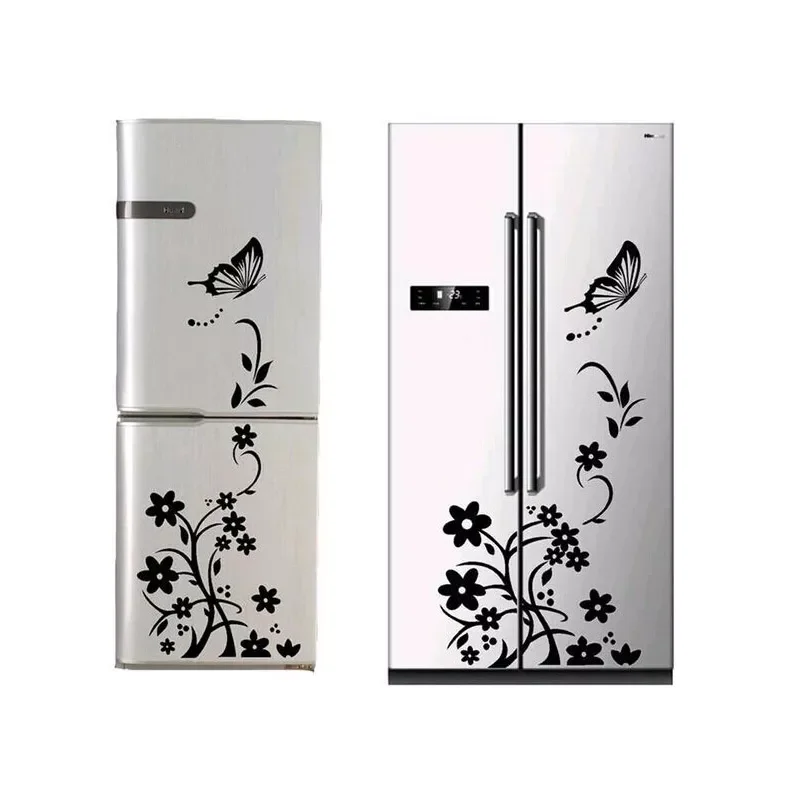 

Quality Wall Sticker Creative Refrigerator Sticker Butterfly Pattern Wall Stickers Home Decor Wallpaper Free Shipping