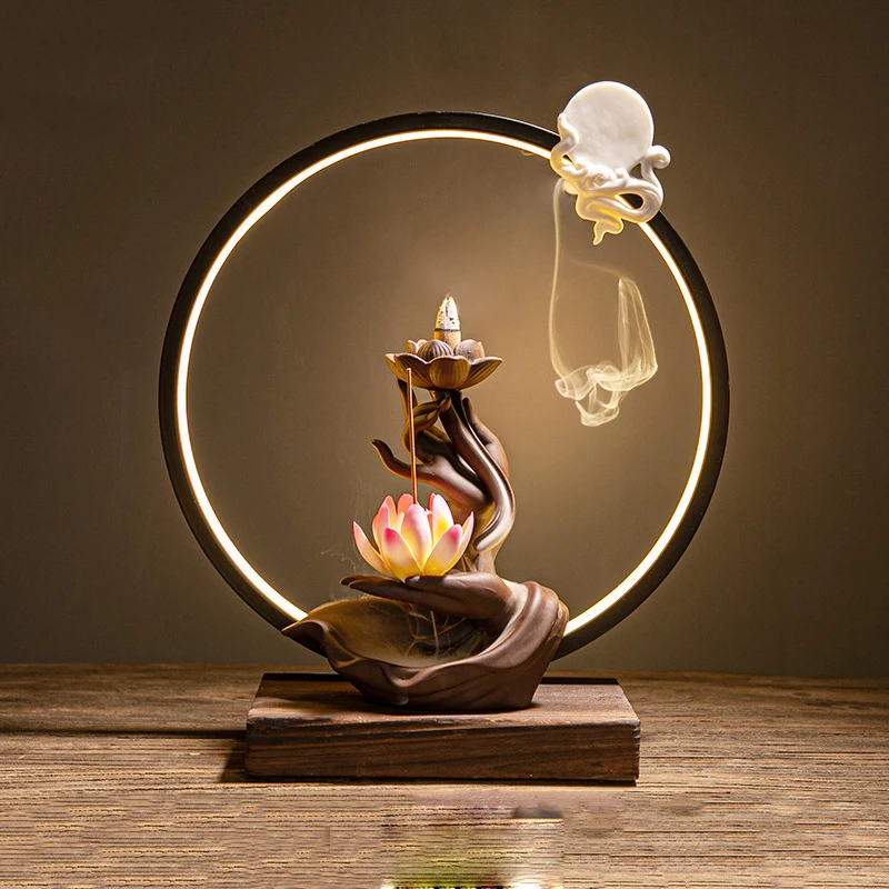 

Home Fragranc Incense Sticks Burner Modern Aromatherapy Diffuser Incense Holder Mild Quemador De Incienso Home Decoration