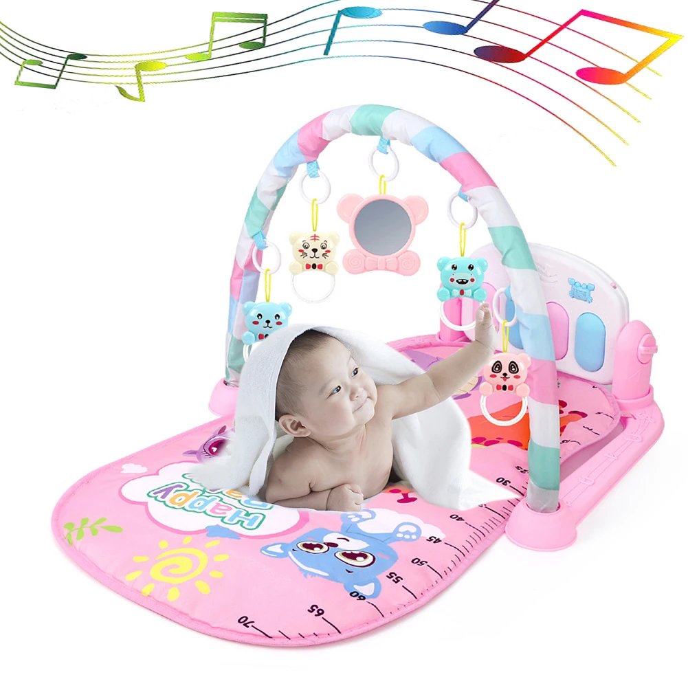 

New Baby Music Rack Play Mat Kid Rug Puzzle Carpet Piano Keyboard Infant Playmat Early Education Gym Crawling Game Pad Toy Gifts