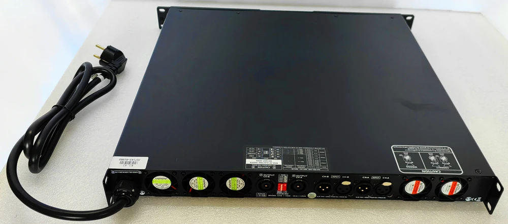 Фото Усилитель звука класса D 1U 3000 Вт для систем оповещения Aliexpress №3