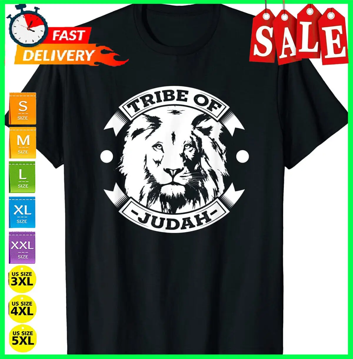 Новая ограниченная серия футболок Иуда из 12 племен Израиля мессианы все размеры
