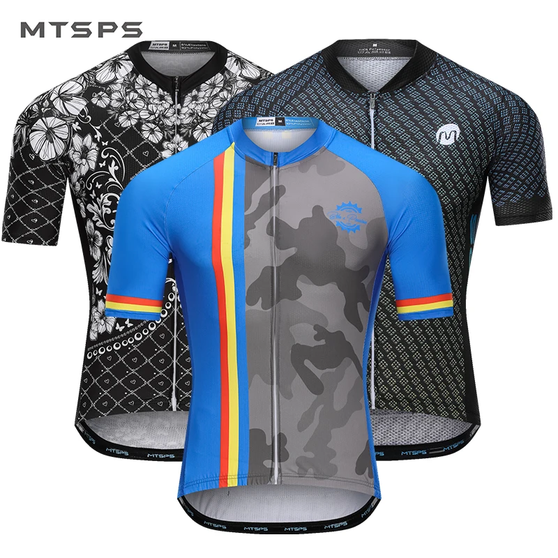 

Mtsps men camisa de ciclismo mtb pro equipe ciclismo camisas manga curta bicicleta wear verão premium roupas
