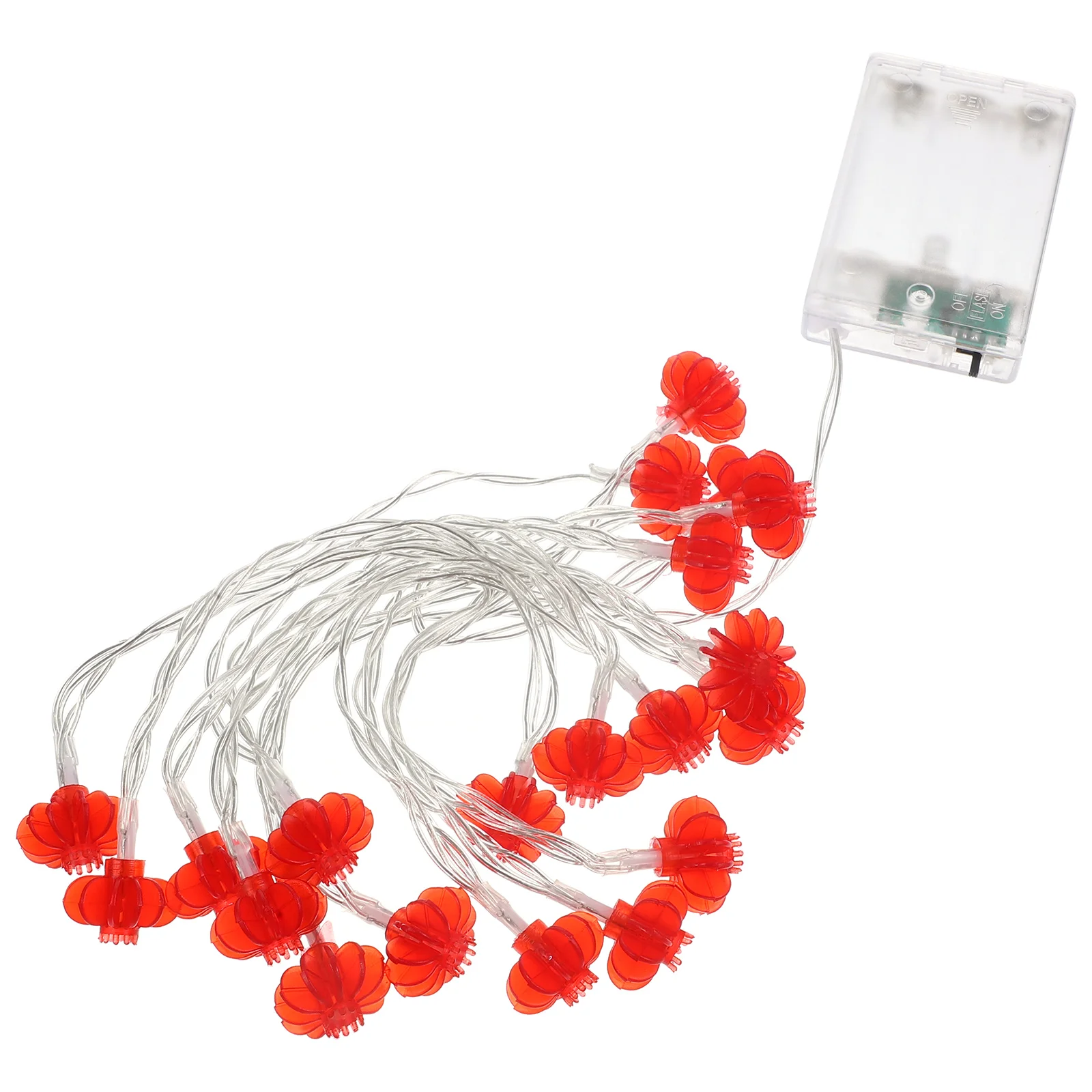 

1 String of Chinese Style Red Lantern Lamp New Year Lantern Pendant Glitter Lantern Pendant