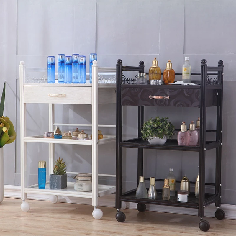 Косметическая роликовая тележка для тату-салона хранилище ресниц