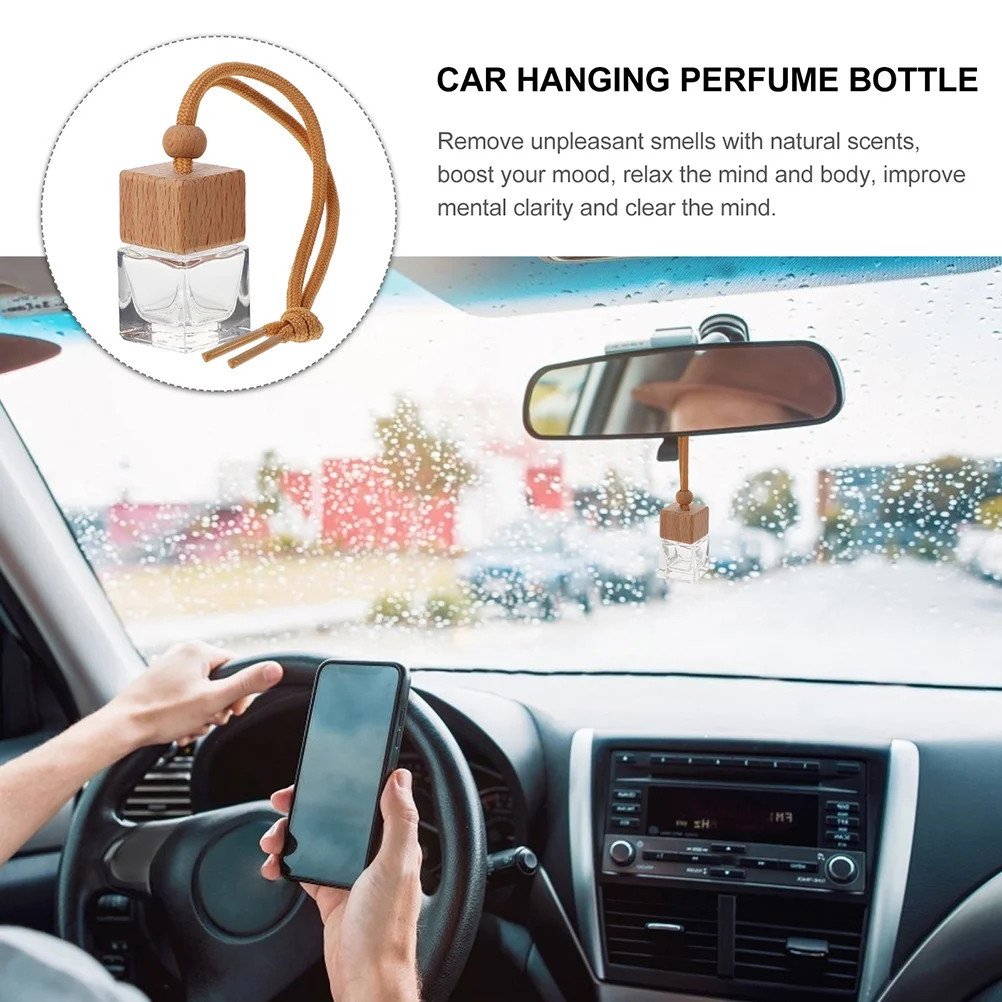 12 шт. подвеска в виде флакона для духов женский освежитель воздуха стеклянные