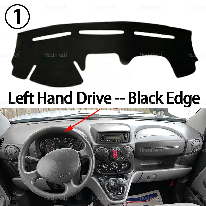 

Крышка приборной панели для Fiat Doblo 2000-2015 LHD RHD, крышка приборной панели автомобиля, избегайте световой панели, коврик для приборной панели, ковры