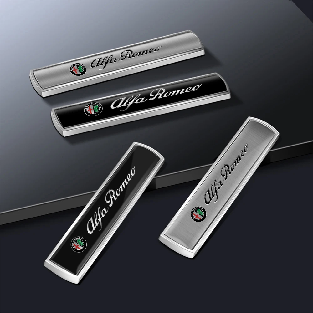 1/2 шт. 3D металлическая наклейка на багажник автомобиля аксессуар для Alfa Romeo Giulietta