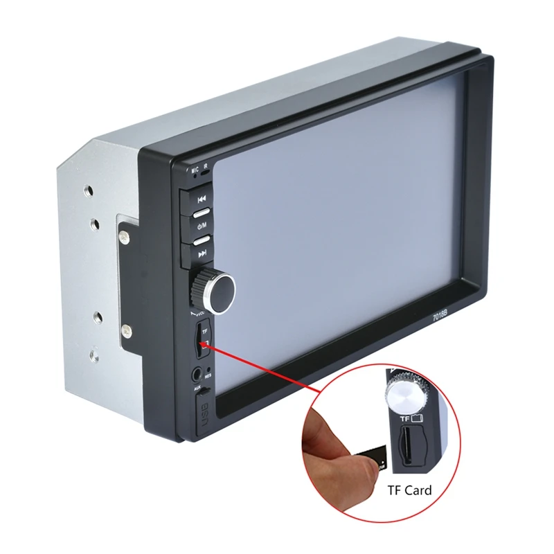 Автомагнитола 2 Din с сенсорным экраном HD 7 дюймов стерео Bluetooth громкой связью