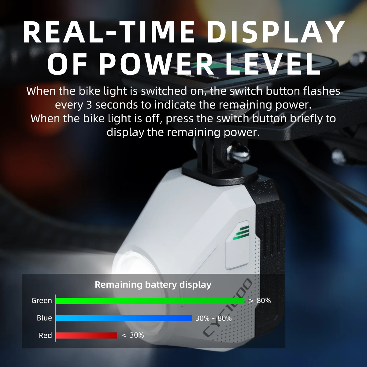 CYCLAMI CYC 1600 Велофара алюминиевая