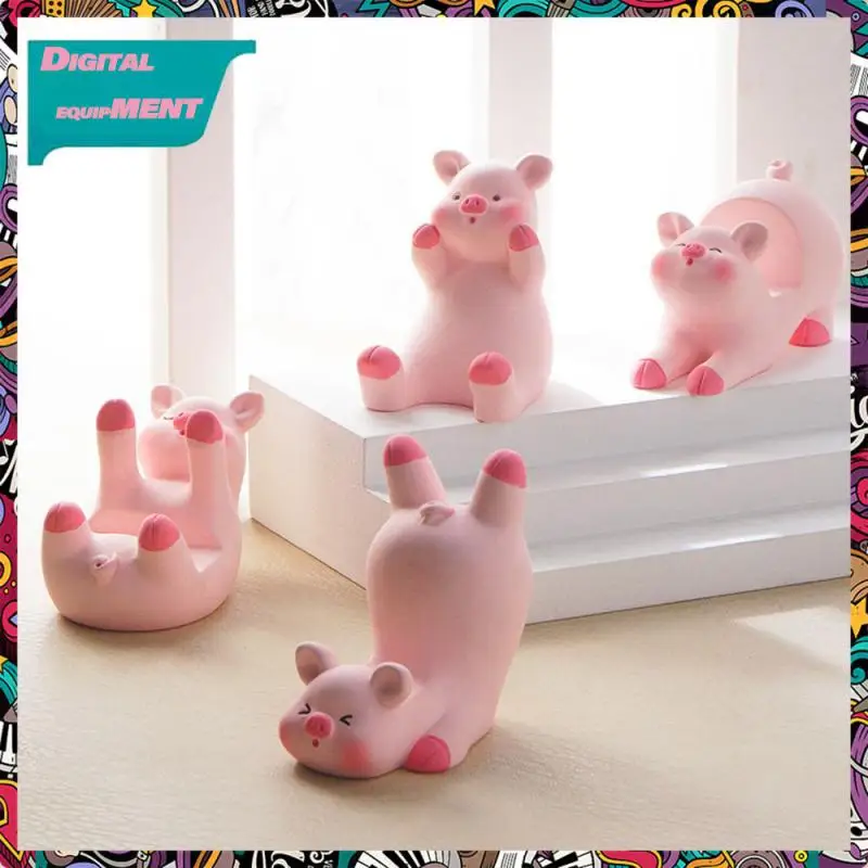 

High Quality Universal Cell Phone Holders Fashion Comfortable Desktop Stand Resin Creative Mobile Phone Holder Small Simple
